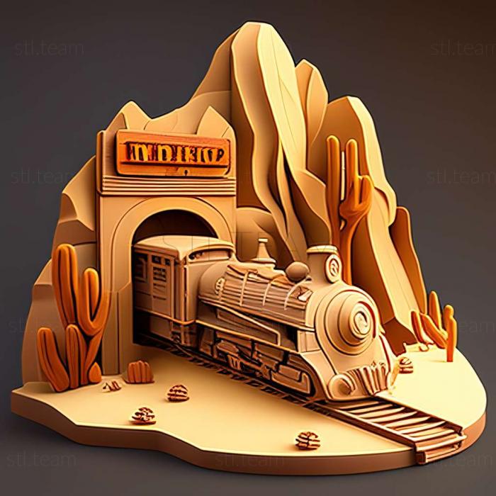 3D model Train Valley 2 game (STL)